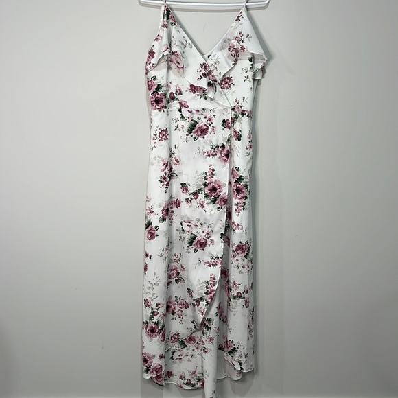 Floral full length dress - Picture 1 of 7